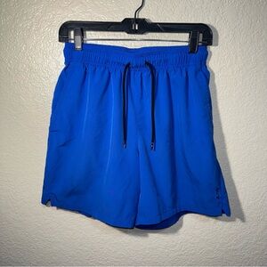 Alive Men’s Blue Athletic Shorts Size M Gym Workout Running Activewear